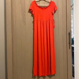GAP Maternity Coral dress - medium